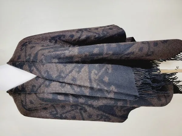 Cozy Poncho, Soft Scarf, Shawl, Extra soft winter