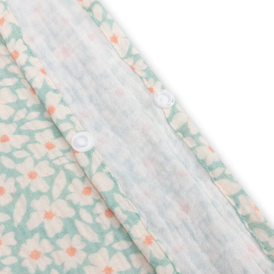 Florish | Green Beach poncho 52 x 52 cm
