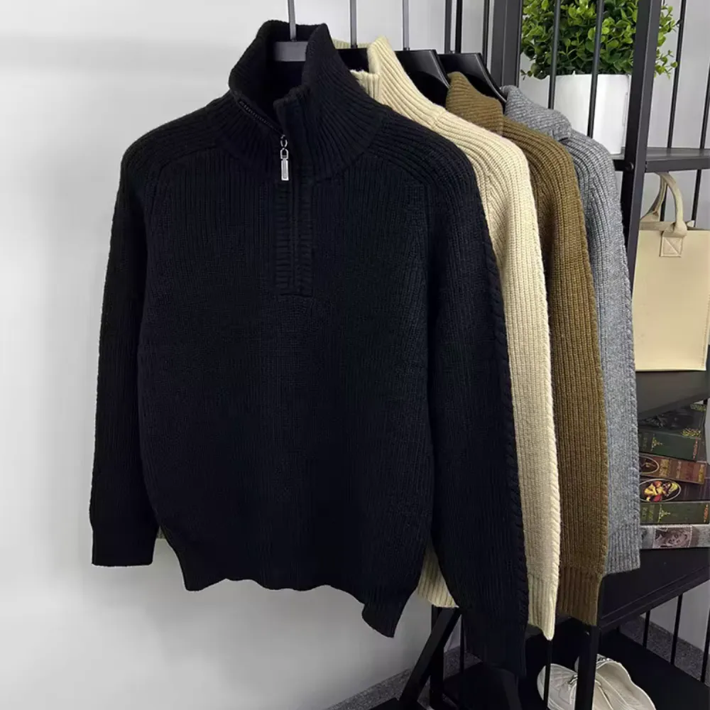 Gilberto - High Neck Quarter Zip