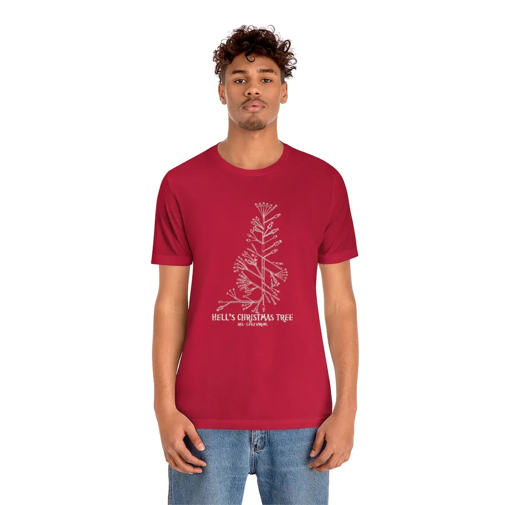 Hell's Christmas Tree - FJ40 Wiring Diagram Fitted T-shirt by Reefmonkey FJ45 LandCruiser tshirt