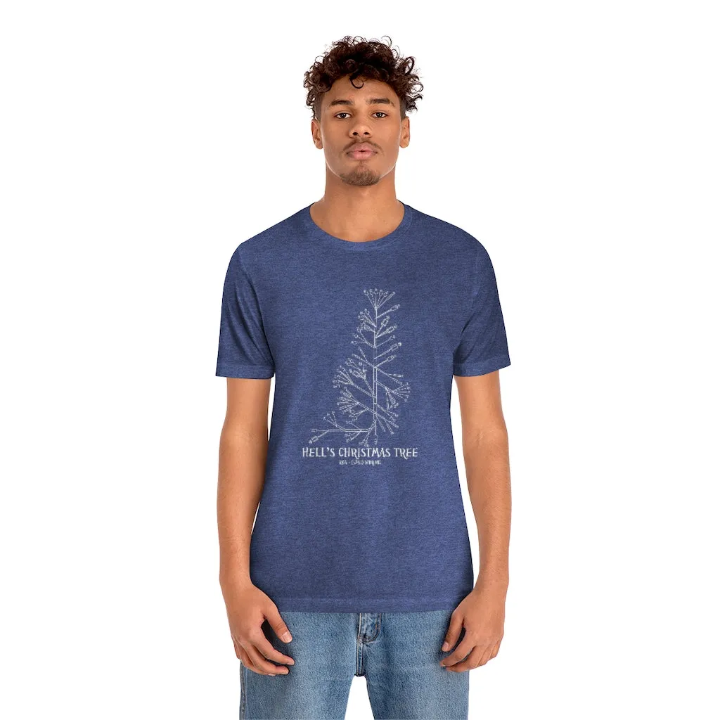 Hell's Christmas Tree - FJ40 Wiring Diagram Fitted T-shirt by Reefmonkey FJ45 LandCruiser tshirt