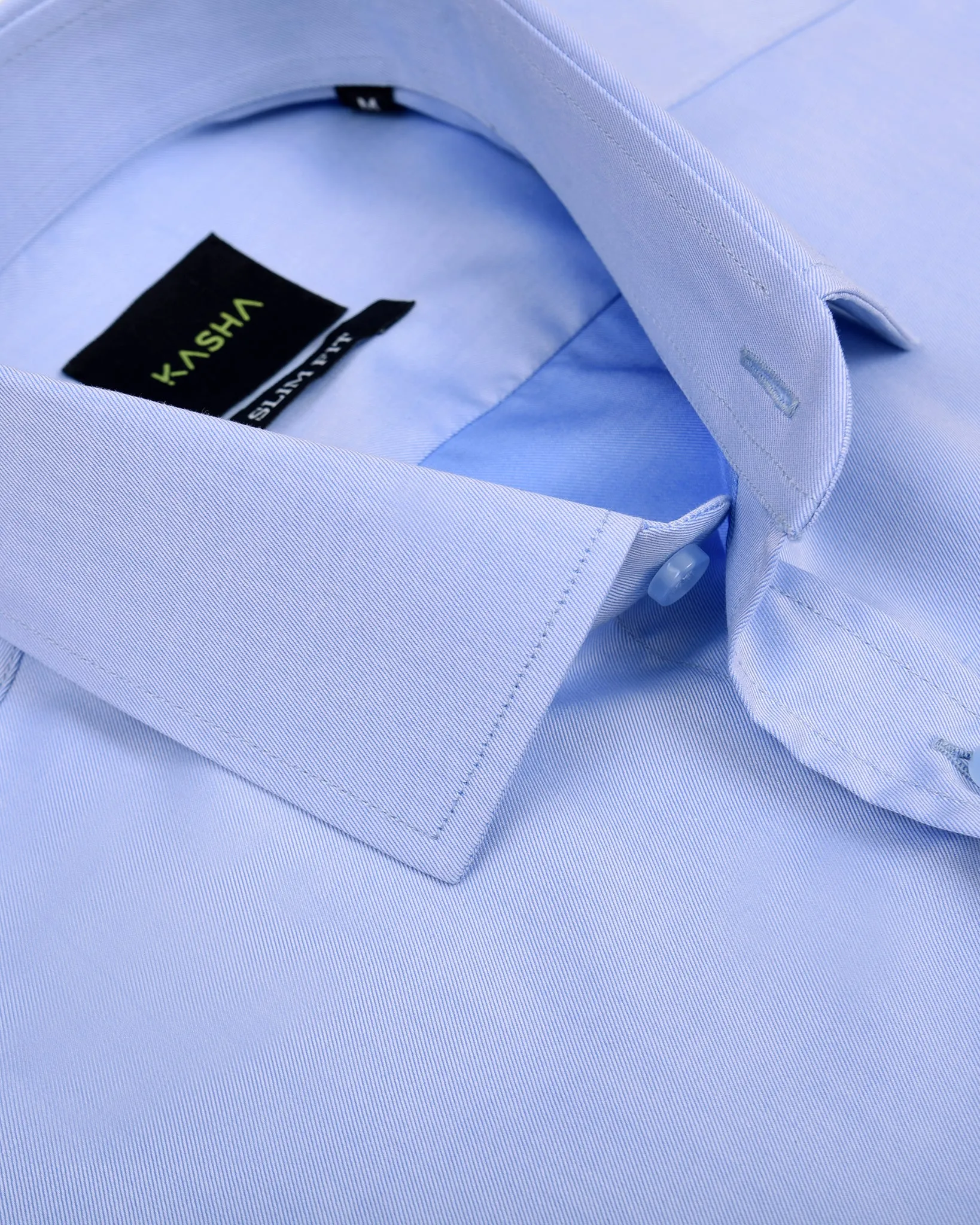 Men'S Blue Slim Fit Shirt Online UAE