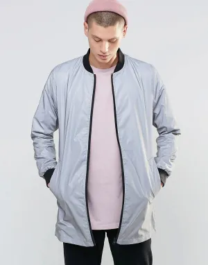 N1SQ Reflective Reversable Bomber