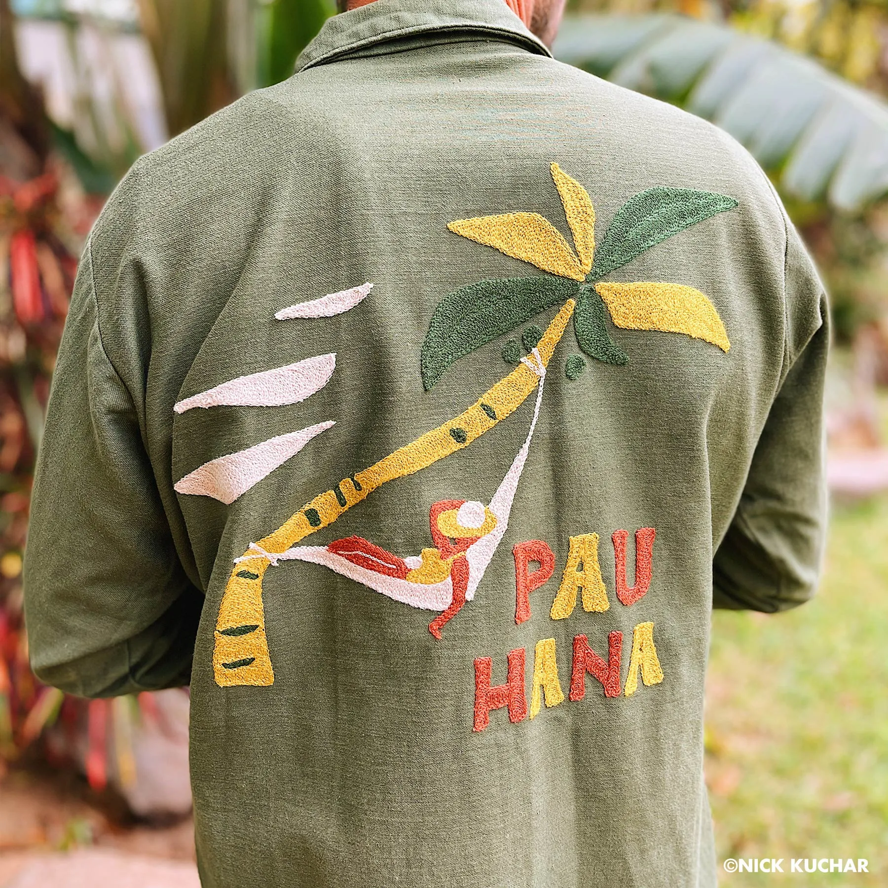 Pau Hana (2) - Vintage Chain Stitch Jacket
