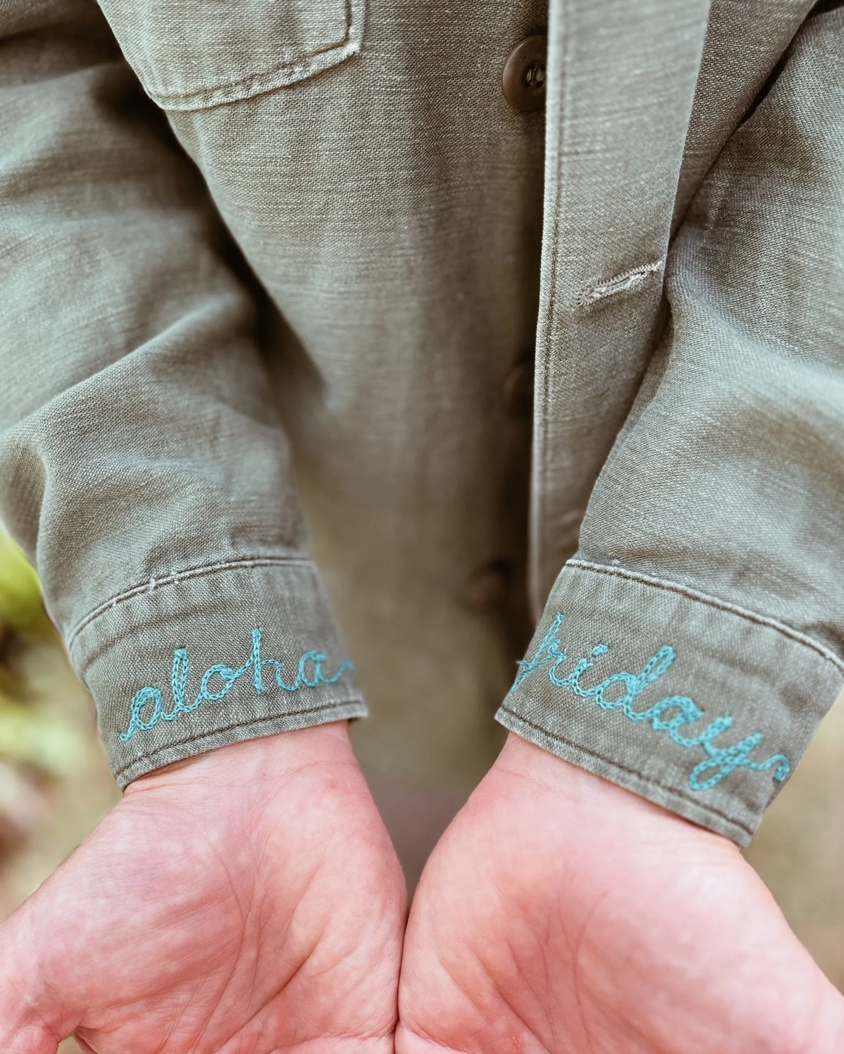 Pau Hana - Vintage Chain Stitch Jacket
