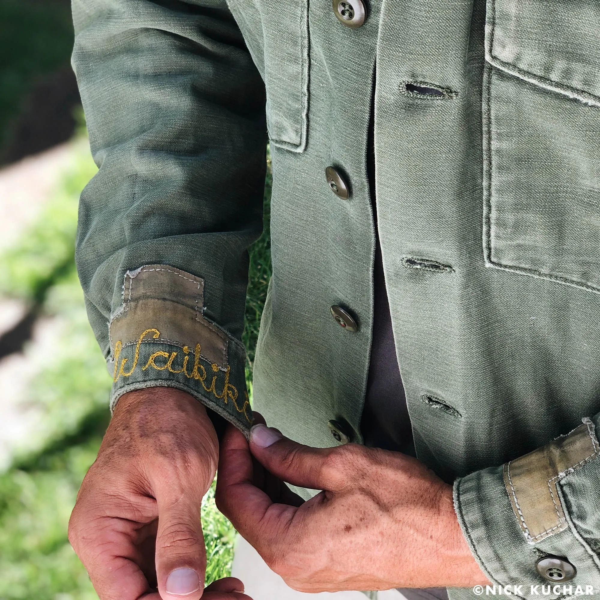 Queens Surf - Vintage Chain Stitch Jacket
