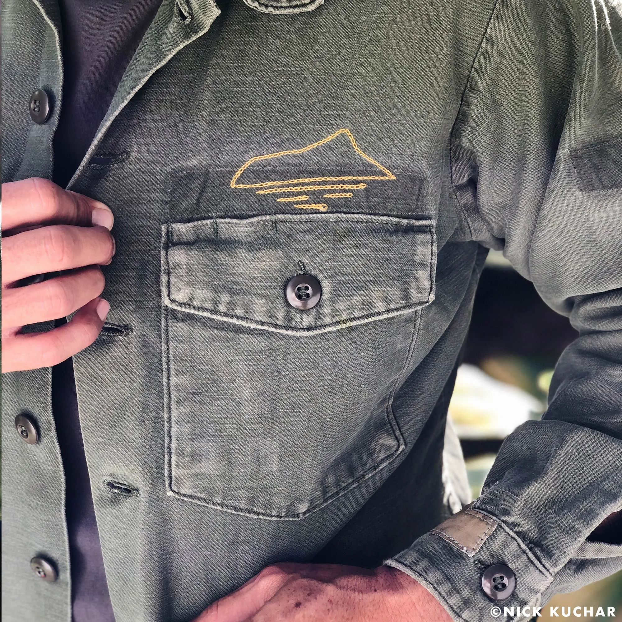 Queens Surf - Vintage Chain Stitch Jacket