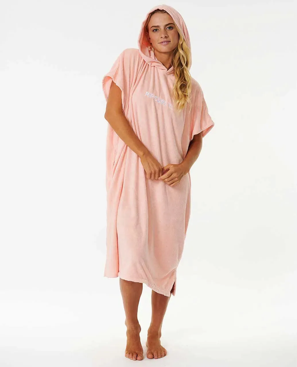 Rip Curl Women's Classic Surf Hooded Poncho Peach 00ZWTO-0165
