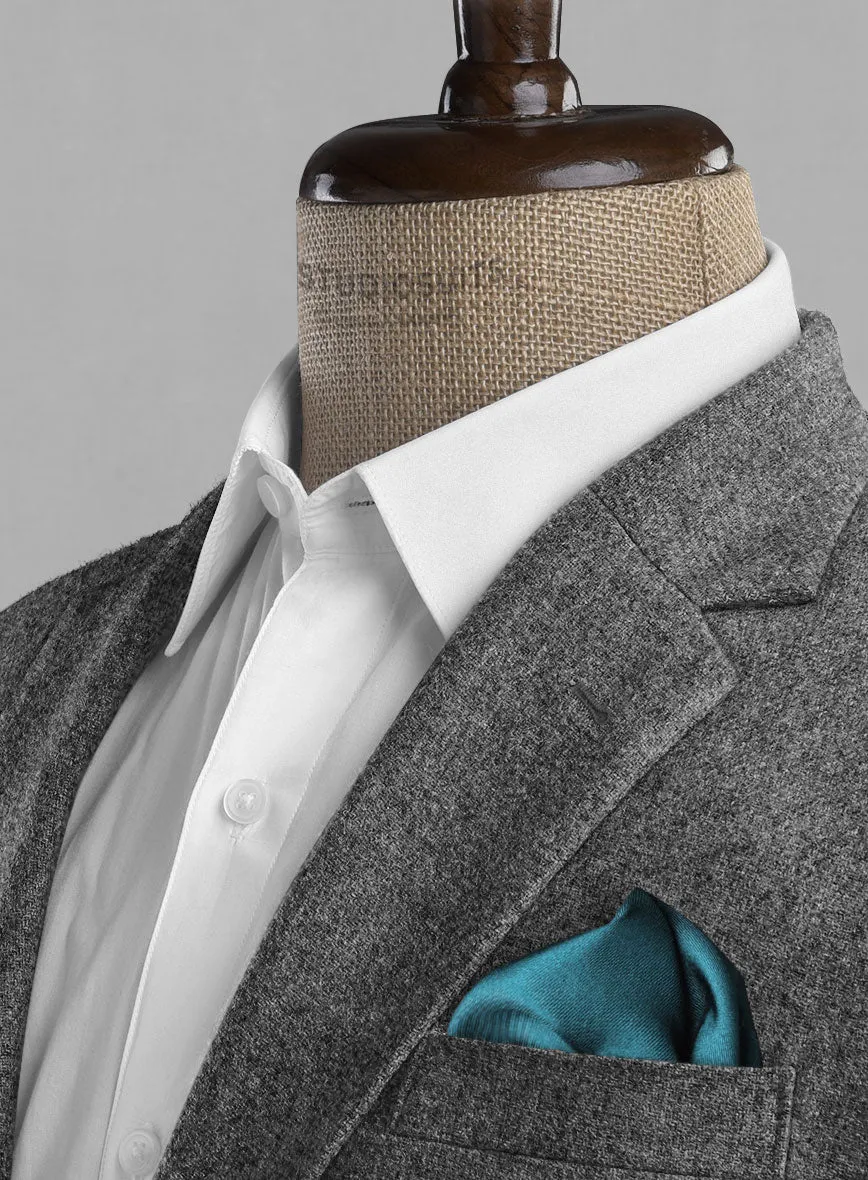 Rope Weave Gray Tweed Jacket