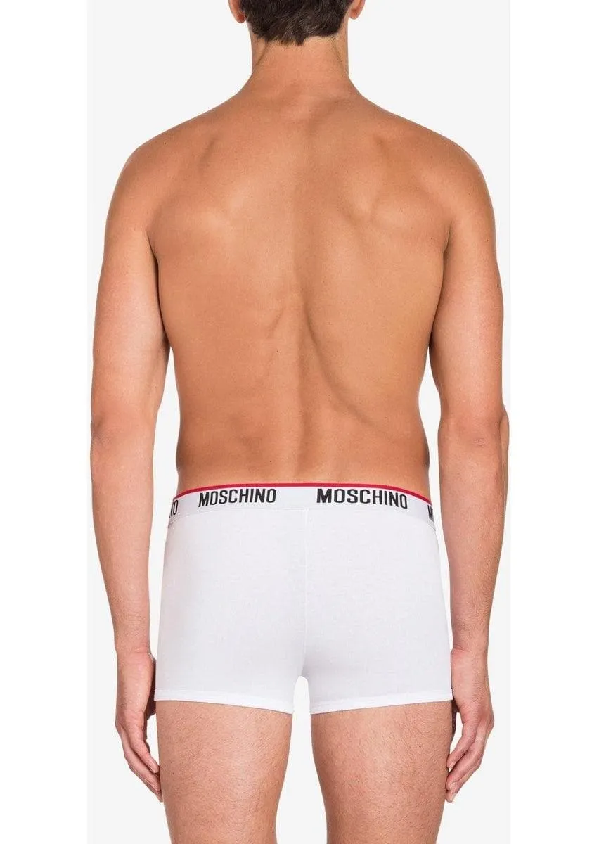 Set di 2 boxer in jersey di cotone con logo
