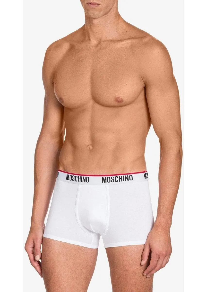 Set di 2 boxer in jersey di cotone con logo