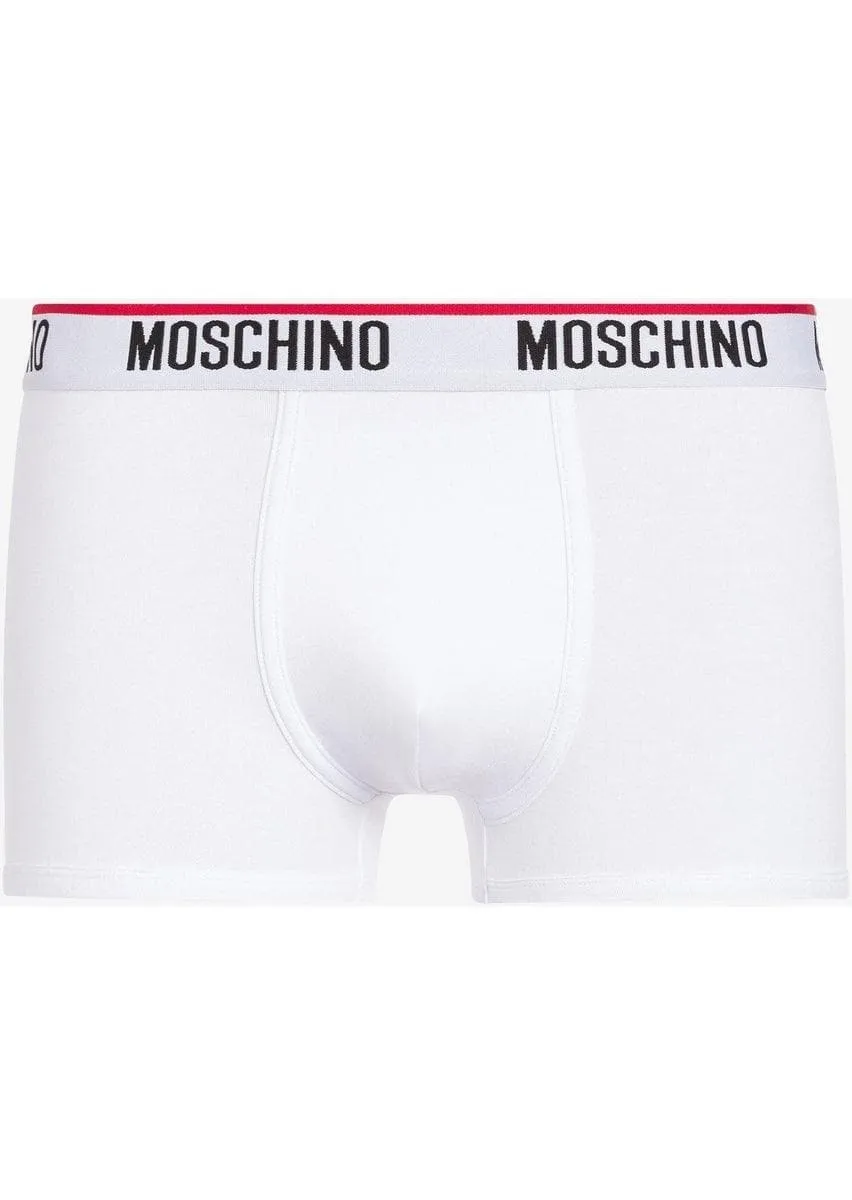 Set di 2 boxer in jersey di cotone con logo