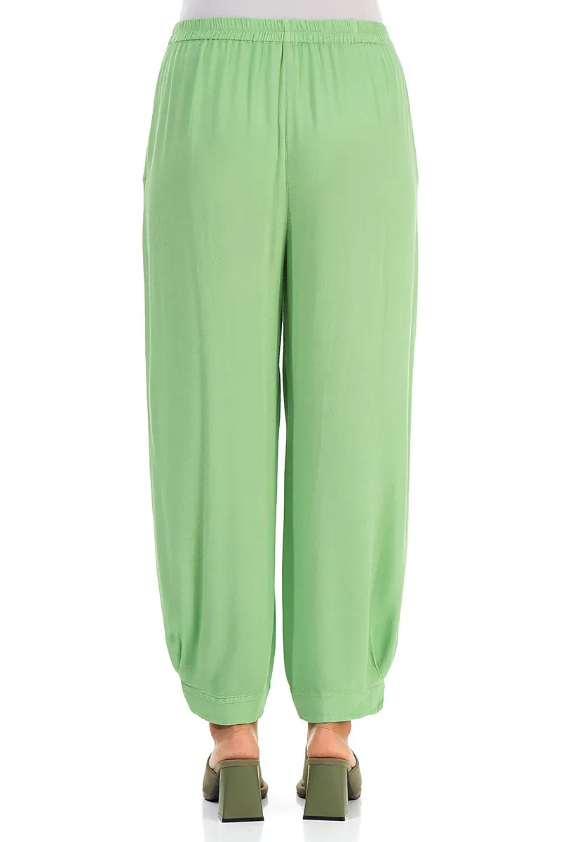 Taper Pear Sorbet Viscose Trousers