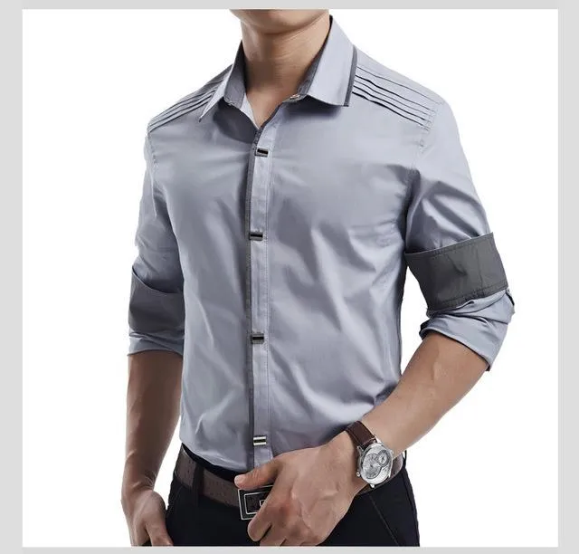 West Louis Designer Slim Fit Cotton Shirts