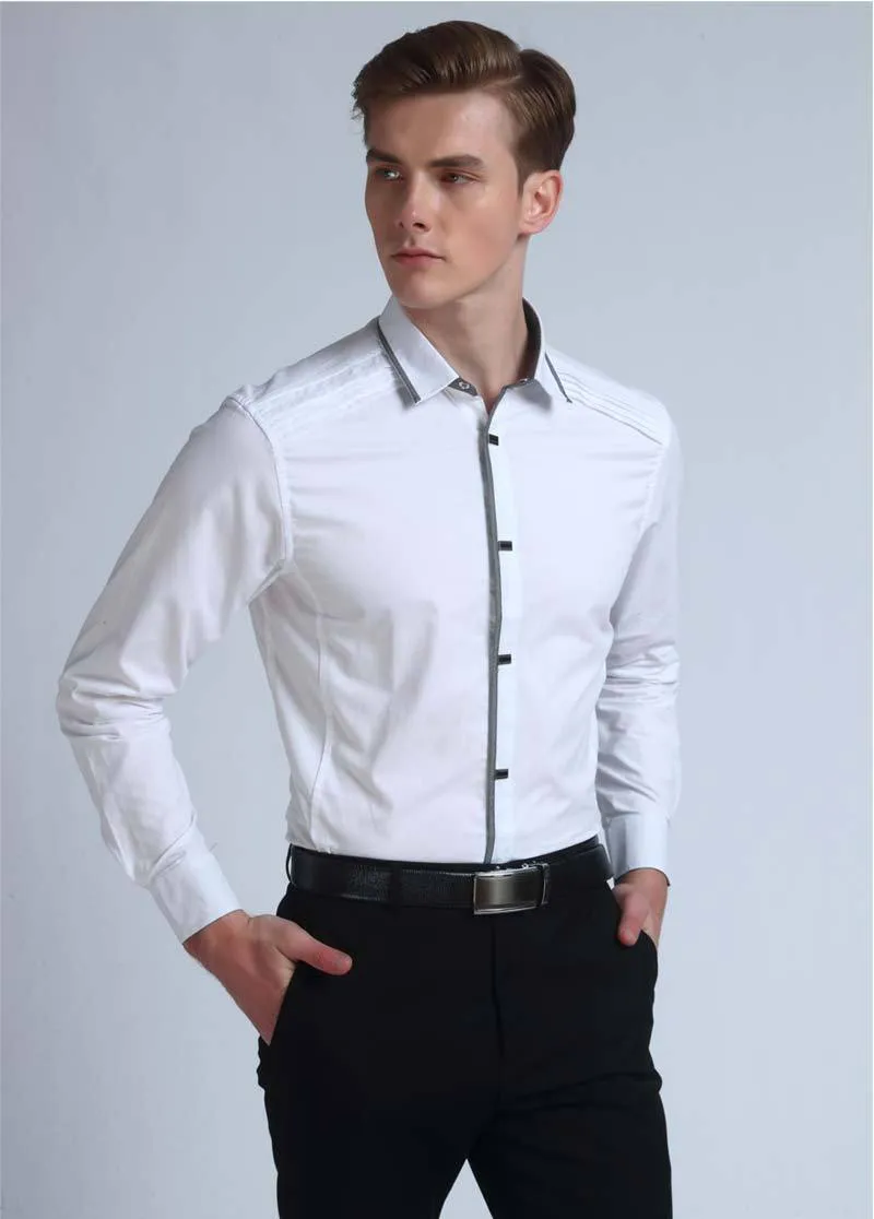 West Louis Designer Slim Fit Cotton Shirts