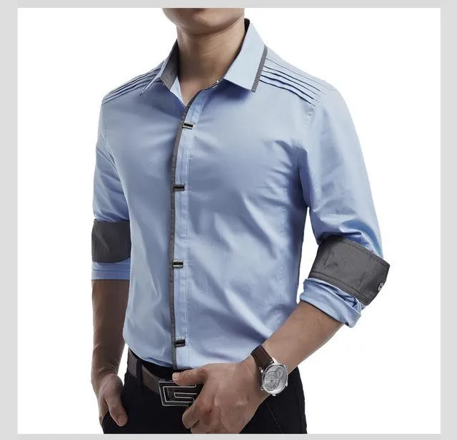 West Louis Designer Slim Fit Cotton Shirts
