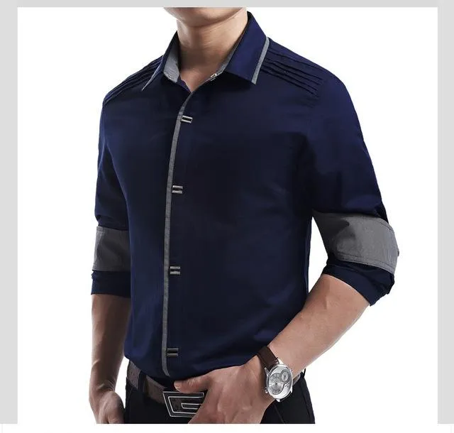 West Louis Designer Slim Fit Cotton Shirts