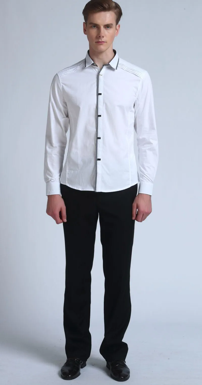 West Louis Designer Slim Fit Cotton Shirts