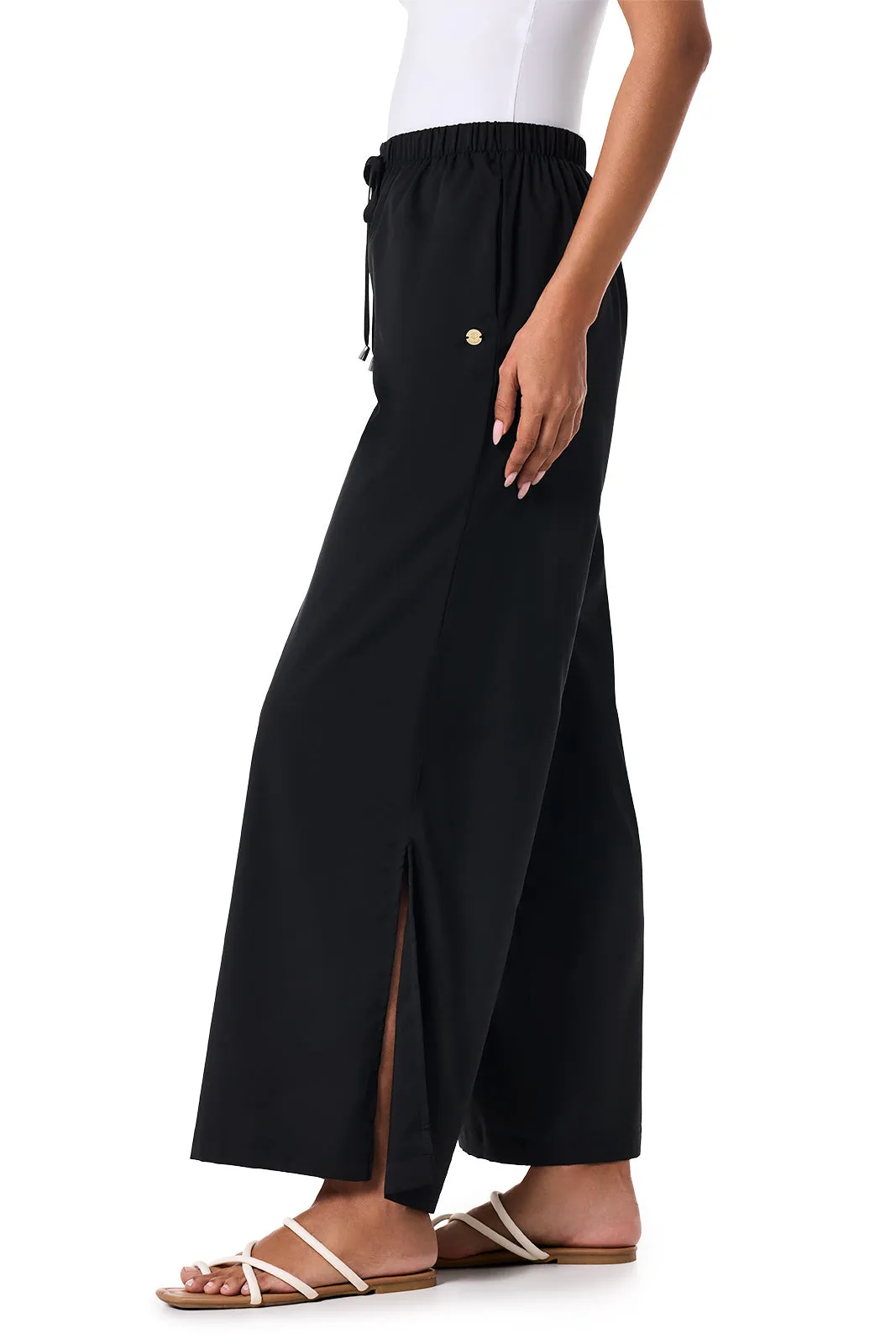 Women's Petra Wide Leg Pants | Black